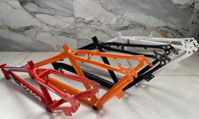 تصویر تنه دوچرخه ۲۶ ویوا آلومینیوم با دوشاخ رنگ کوره ای 