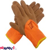 تصویر دستکش ایمنی تانگ وانگ مدل حوله ای ضد برش 