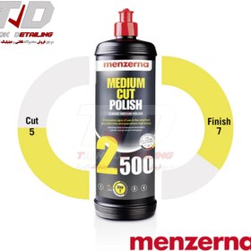 تصویر پولیش بدنه خودرو منزرنا مدل Medium Cut Polish 2500 حجم ۱ لیتر 