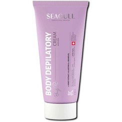 تصویر کرم موبر بدن حاوی آلوئه ورا سی گل 100 میلی لیتری Seagull Body Depilatory Cream With Aloe Vera 100 ml