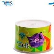 تصویر سی دی خام دیاموند بسته 50 عددی مدل Diamond CD-R Diamond CD-R Pack of 50