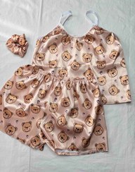 تصویر ست ساتن سه تیکه 1 