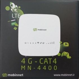 تصویر مودم 4G/4.5G مبین نت مدل MN4400 به همراه سیم کارت 360 درجه 150 گیگابایت اینترنت شش ماهه 