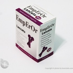 تصویر سوزن تست قند خون امپرور 100 عددی EmpEror Blood Glucose Test Needle 100pcs