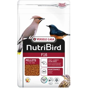 تصویر پلت مرغ مینا F16 ورسل لاگا 800g NutriBird F16 800g