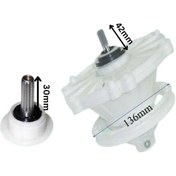 تصویر گیربکس لباسشویی دوقلو ال جی گلدونی 11 شیار 30 میلی متر 