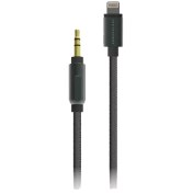 تصویر کابل لایتنینگ به آی یو ایکس پاورولوژی Powerology Braided Audio Lightning to AUX Cable 