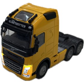 تصویر کامیون موزیکال فلزی عقب کش 