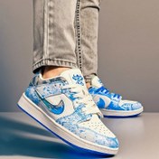 تصویر کفش نایک اس بی دانک لو 2025 NIKE SB DUNK آبی باکیفیت 