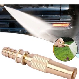 تصویر کارواش سر برنجی 