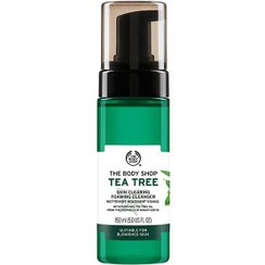 تصویر فوم شستشوی صورت چای سبز گرین تی بادی شاپ THE Body Shop Tea Tree Foaming Cleanser 