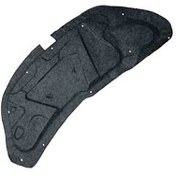 تصویر نمد کاپوت پژو ۲۰۷ ارتقا یافته آلومینیومی بدون دریچه هوا 