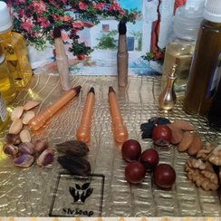 تصویر سرمه مدادی هفت مغز و هفت روغن کاملا طبیعی و گیاهی - سرمه مدادی مشکی 