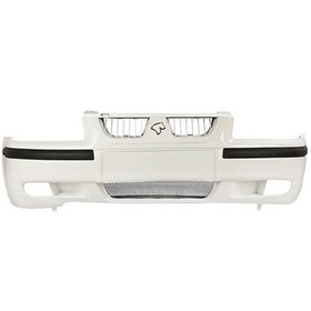 تصویر سپر جلو سمند LX سفید | مهرخواه White Samand LX front bumper set