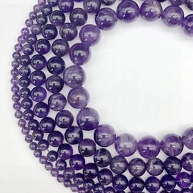 تصویر ریسه سنگ آمیتیست در سایزبندی 