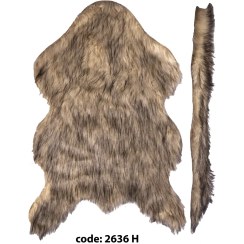 تصویر پوست مصنوعی گرگ 2636H 