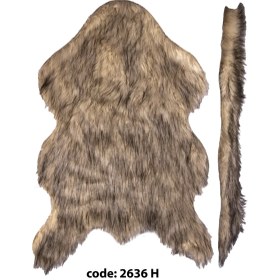 تصویر پوست مصنوعی گرگ 2636H 