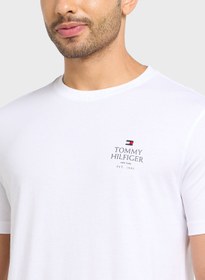 تصویر تی‌شرت استک هیلfiger برند Tommy Hilfiger HILFIGER STACK TEE