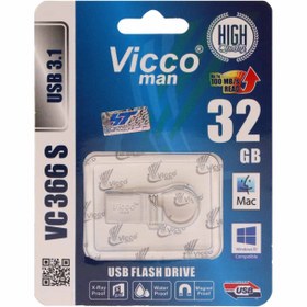 تصویر فلش مموری ویکومن USB 3.1 مدل VC366S با ظرفیت 32 گیگابایت 