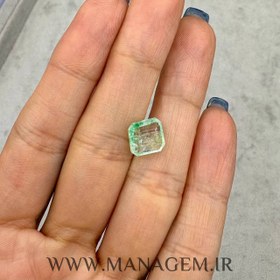 تصویر نگین زمرد آفریقایی کد ۰۵ 