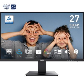 تصویر مانیتور ام اس آی PRO MP273U سایز ۲۷ اینچ UHD IPS ۶۰ هرتز 