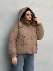 تصویر کاپشن میدی 2567 کلاهدار RY 