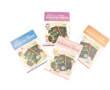 تصویر دفتر جادویی اسکراچ سایز A4 