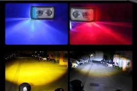 تصویر پرژکتور تایتان ۲ لنز فدرالی ۶ حالته فلاشردار 