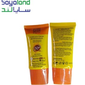 تصویر کرم ضد آفتاب پورگ کلاژن SPF50 حجم ۵۰ میلی لیتر SUNBLOCK CREAM ANTI-AGE WHITENING SPF50 PORG COLLAGEN