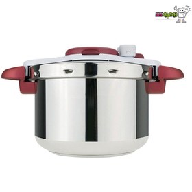 تصویر زودپز تفال مدل P4620733 (Clipso Minut Perfect گنجایش 6 لیتر) Tefal pressure cooker Clipso Minut Perfect P4620733 capacity 6 liters