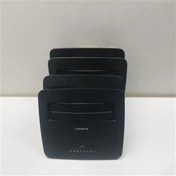 تصویر مودم لینکسیس X1000 با آداپتور 