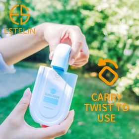 تصویر کرم ضد آفتاب استلین بی رنگ STELIN SPF 80 SUNSCREEN SPF80 PA+++