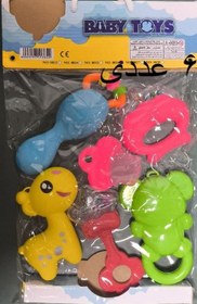 تصویر ست جغجغه نوزادی 