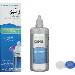 تصویر محلول شست و شوی لنز رنیو 360 میل Renu Multiplus Lens Solution