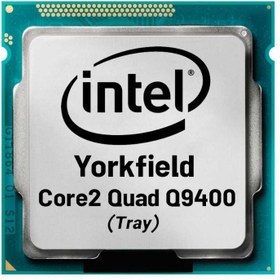 تصویر پردازنده تری اینتل Q9400 فرکانس 2.66 گیگاهرتز (استوک) ا Intel Core 2 Quad Q9400 Yorkfield LGA775 Tray CPU Intel Core 2 Quad Q9400 Yorkfield LGA775 Tray CPU