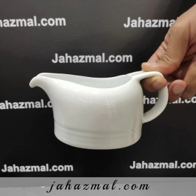 تصویر سس خوری 4 نفره هتلی سفید چینی زرین 