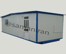 تصویر کانکس کارگاهی 6 متری سالنی (مدل اسکان کارگری اقتصادی) 