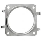 تصویر واشر کاتالیزور (گلویی اگزوز) پژو 206 رانا 207 4 گوش استیل کیک اصل 