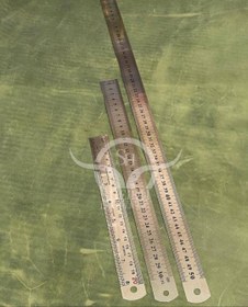 تصویر خط کش فلزی 