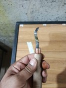 تصویر مغار هوک نایف مدل قو Swan-neck hook knife