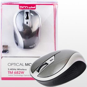 تصویر ماوس بی سیم تسکو مدل TM 682W ا Tsco TM 682W wireless Mouse Tsco TM 682W wireless Mouse