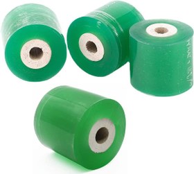 تصویر نوار پیوند Milantree - ارسال 20 روز کاری Milantree Grafting Tape, Stretchable Garden Grafting Tape, Plant Repair Tape, Harmless To Plants, Can Be Used for Flowers, Fruit Trees, Sprouts, Can Also Seal Other Items, 4 Rolls, 5 Cm Wide, Green