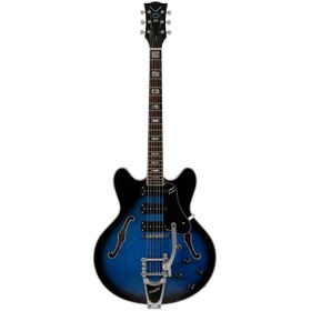 تصویر گیتار الکتریک Vox Bobcat S66 Bigsby - Blue 