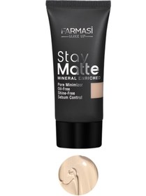 تصویر کرم فاندیشن اورجینال برند Farmasi مدل Stay Matte Foundation کد 6864583 