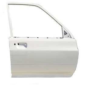 تصویر درب جلو سفید راست پراید 132-131 بی نس سی کد رنگ 60507 