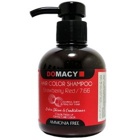 تصویر شامپو رنگساژ 300میل Domacy Hair Color Shampoo 300ml