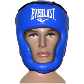 تصویر کلاه بوکس فک دار چرم EVERLAST 