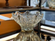 تصویر پیاله الیزه رنگ شامپاینی و پلاتینی ست ۶ عددی - شامپاینی 