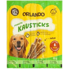 تصویر تشویقی مدادی سگ اورلاندو با طعم Orlando, Dog Treat Sticks,