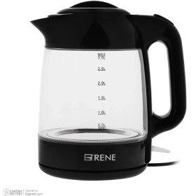 تصویر چای ساز RTM1708 مشکی رنه -